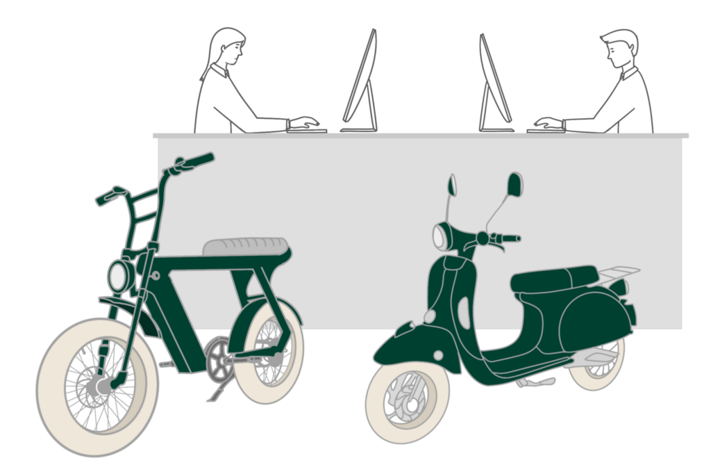 Office bikes